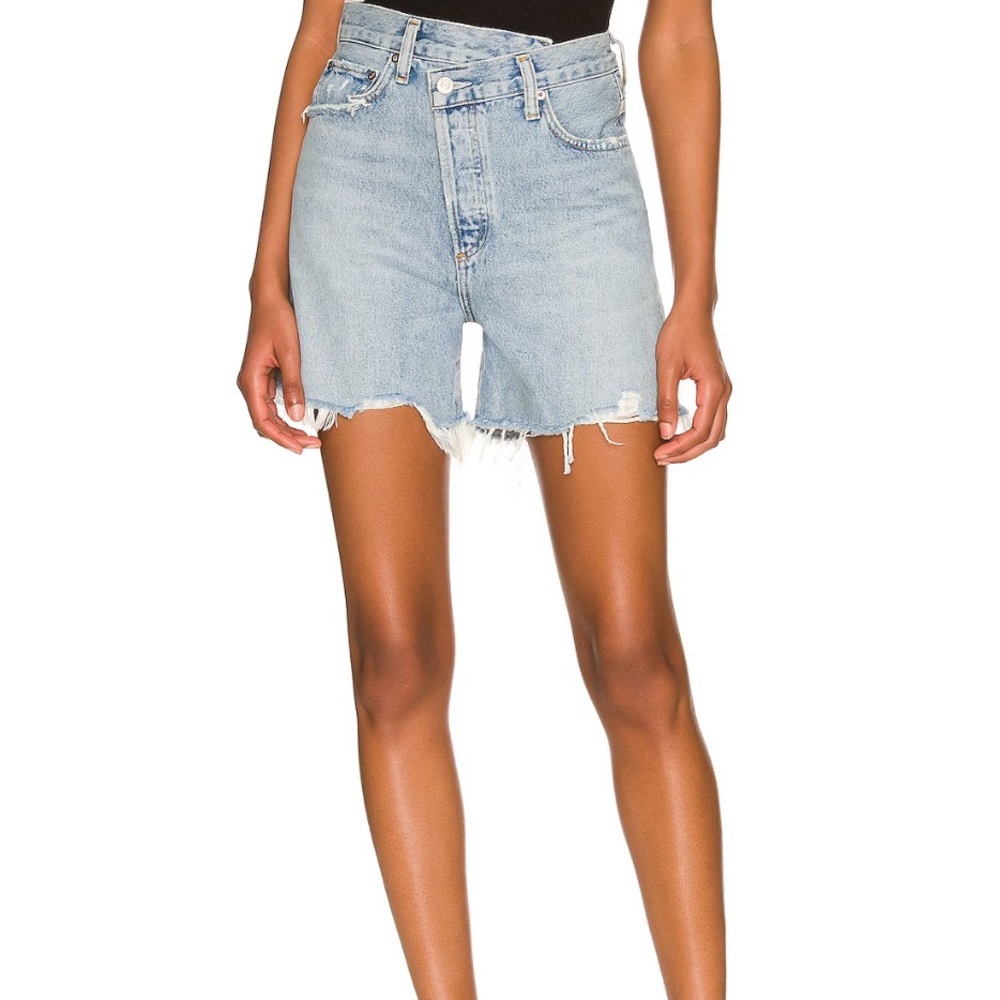 Agolde Criss Cross Short